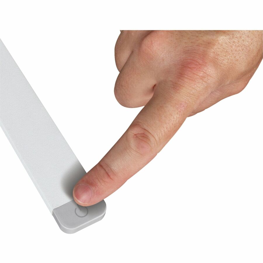 OttLite Swivel LED Desk Lamp with USB Charging and Stand (CSN0800W)