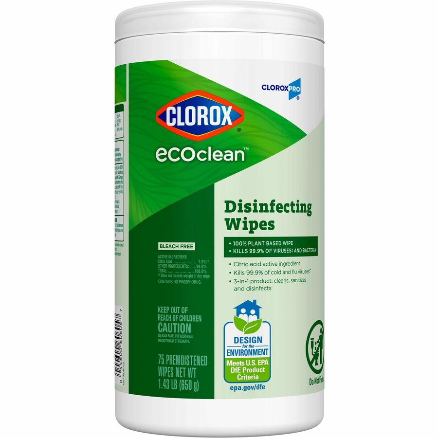  EcoClean Disinfecting Wipes (60605)