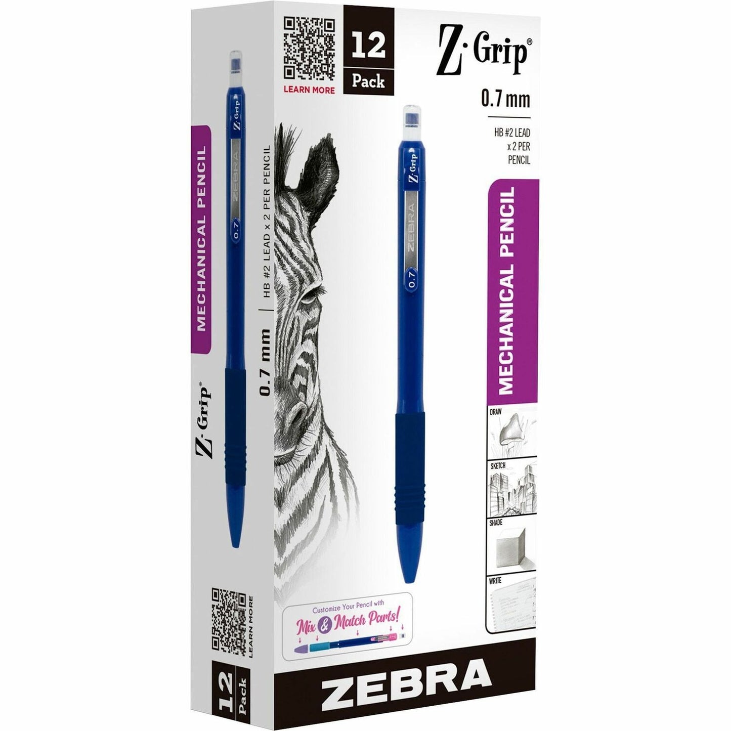 Zebra Pen Z-Grip Mechanical Pencil (50420)