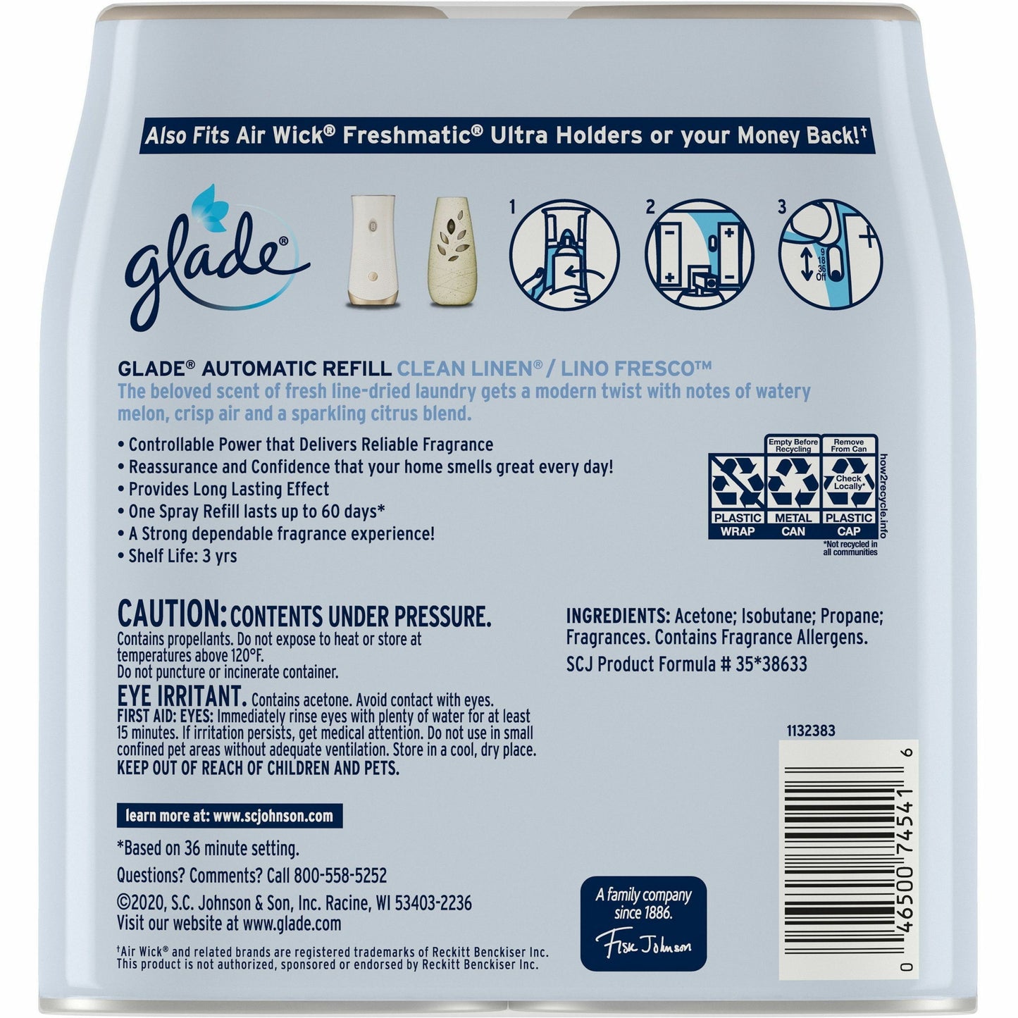 Glade Automatic Spray Refill Value Pack (375366CT)