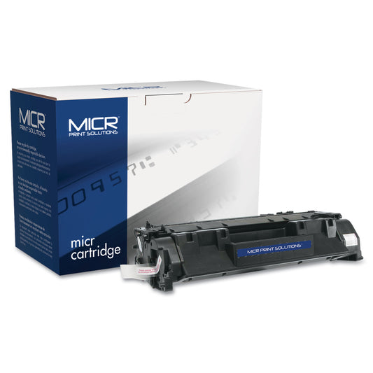 MICR Print Solutions Compatible CE505A(M) (05AM) MICR Toner, 2,300 Page-Yield, Black