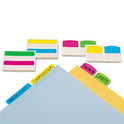 Redi-Tag Write-On Index Tabs, 1/5-Cut, Assorted Colors, 2" Wide, 48/Pack (33248)