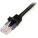 StarTech 100ft Black Snagless Cat5e Patch Cable (45PATCH100BK)
