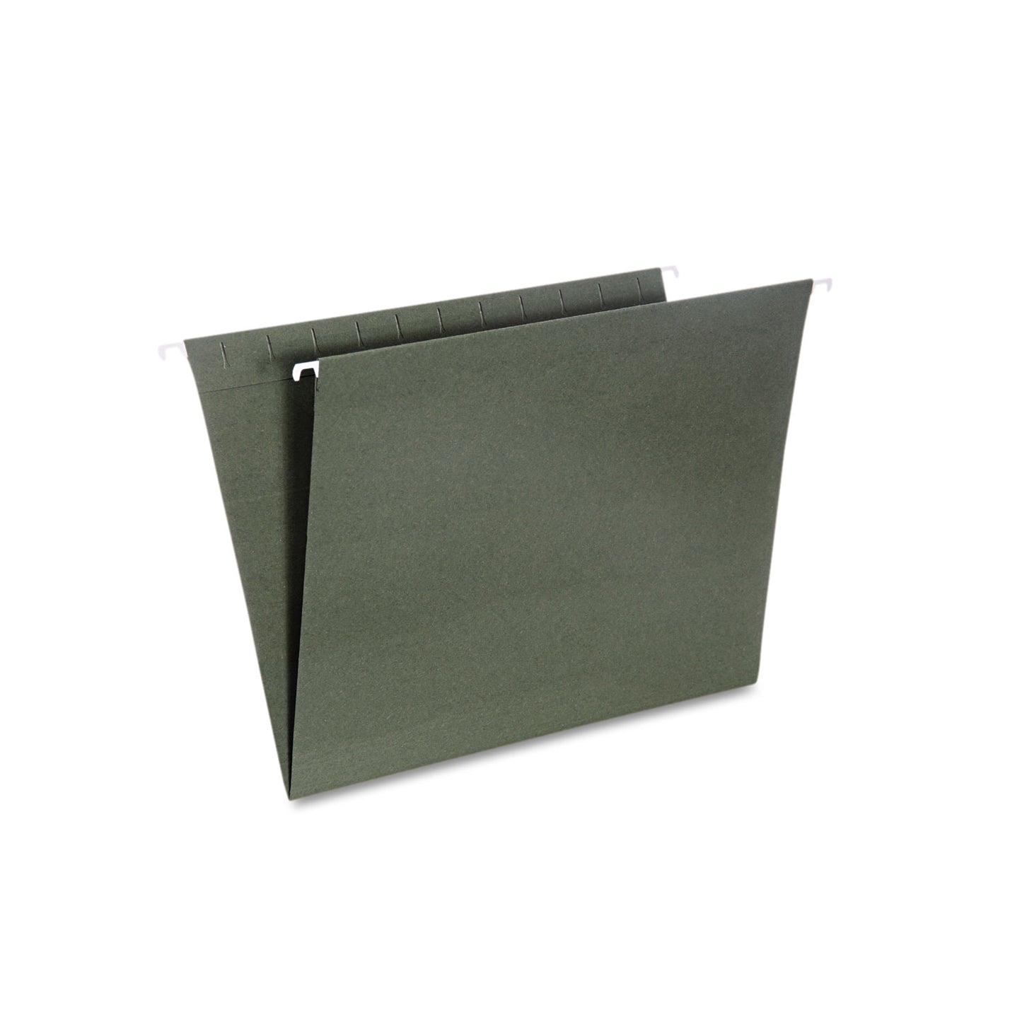 AbilityOne 7530013649496, SKILCRAFT Hanging File Folder, Letter Size, Straight Tabs, Green, 25/Box