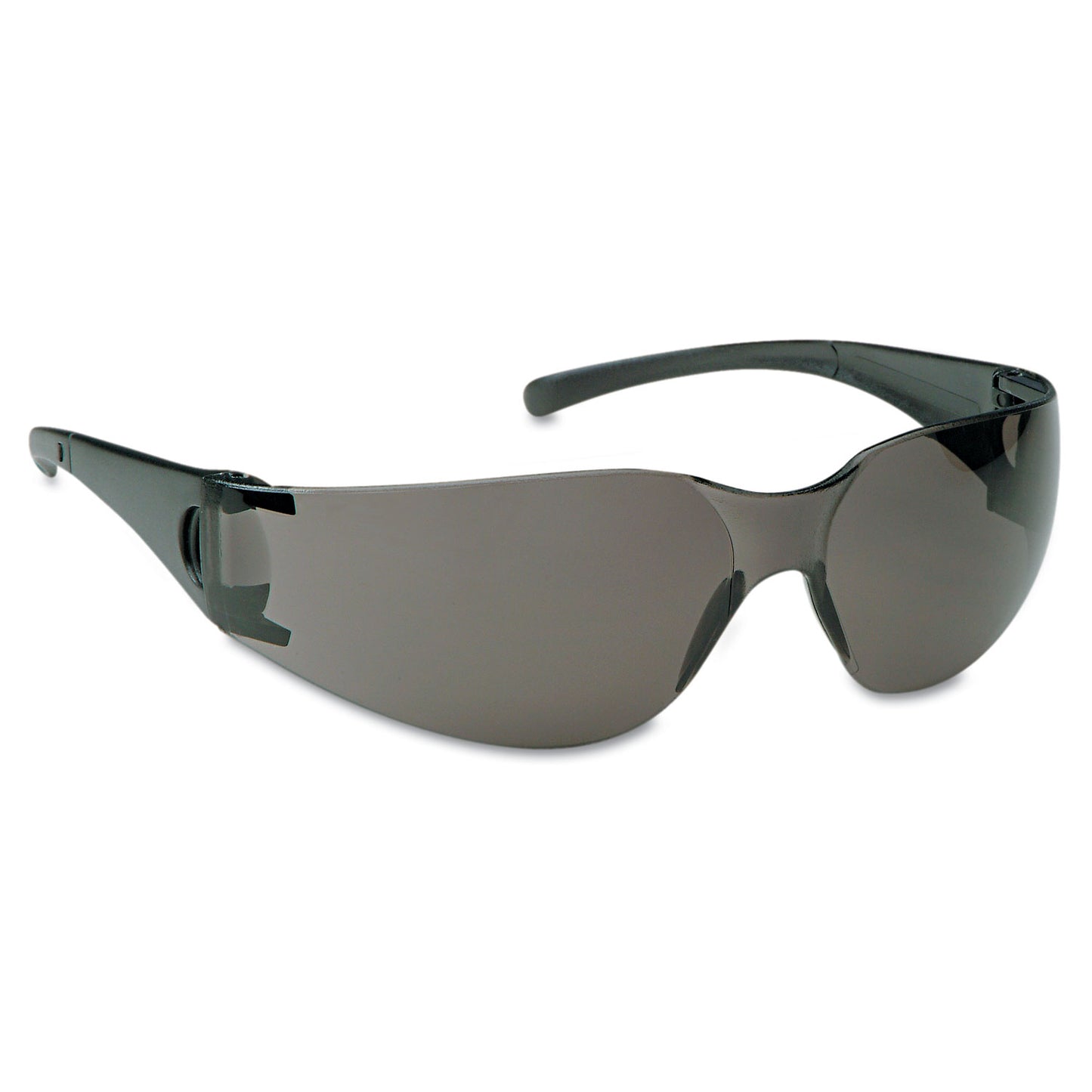 KleenGuard Element Safety Glasses, Black Frame, Smoke Lens (25631)