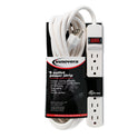 Innovera Power Strip, 6 Outlets, 15 ft Cord, Ivory (73315)