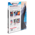 Innovera Glossy Photo Paper, 7 mil, 8.5 x 11, Glossy White, 50/Pack (99450)