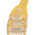 StarTech 10ft Cat6 Ethernet Cable Yellow Cat6 Poe (C6PATCH10YL)