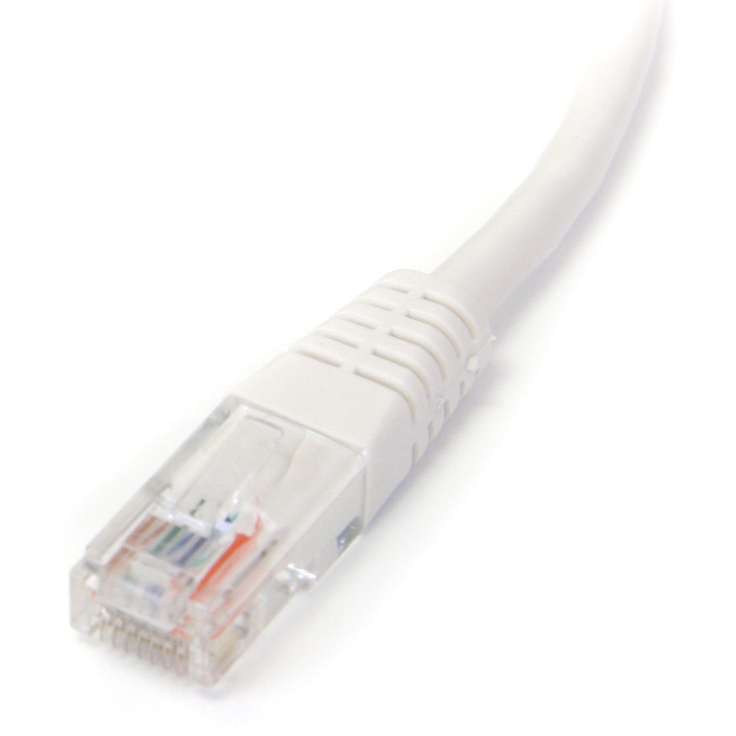 StarTech 10ft White Cat5e Utp Patch Cable (M45PATCH10WH)