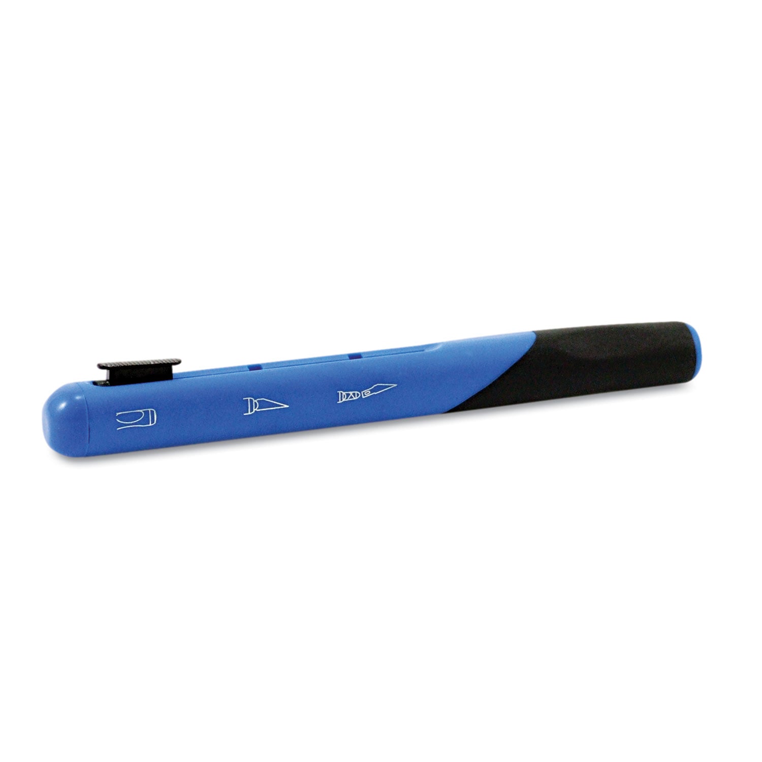 X-ACTO Retract-A-Blade Knife, #11 Blade, 5.25" Plastic Handle, Blue/Black (X3204)