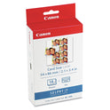 Canon 7740A001 (KC-18IL) Ink/Label Combo, Black/Tri-Color