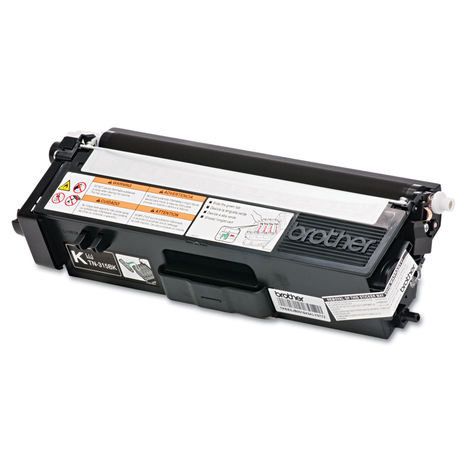 Brother TN315BK High-Yield Toner, 6,000 Page-Yield, Black