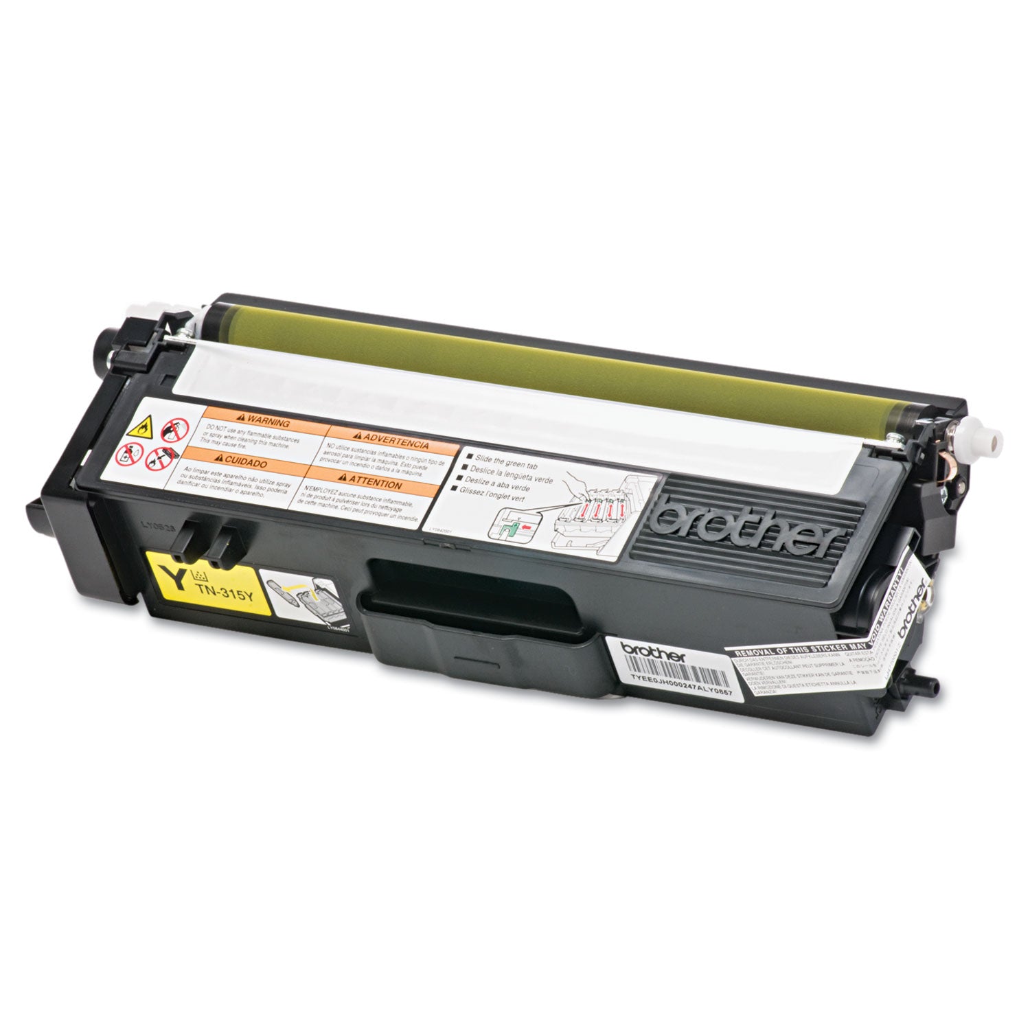 Brother TN315Y High-Yield Toner, 3,500 Page-Yield, Yellow