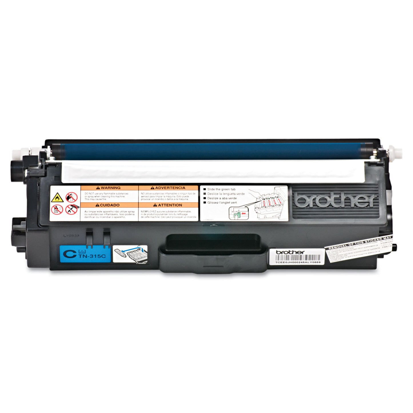 Brother TN315C High-Yield Toner, 3,500 Page-Yield, Cyan