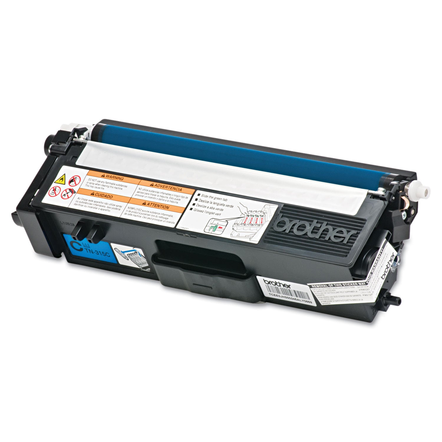 Brother TN315C High-Yield Toner, 3,500 Page-Yield, Cyan