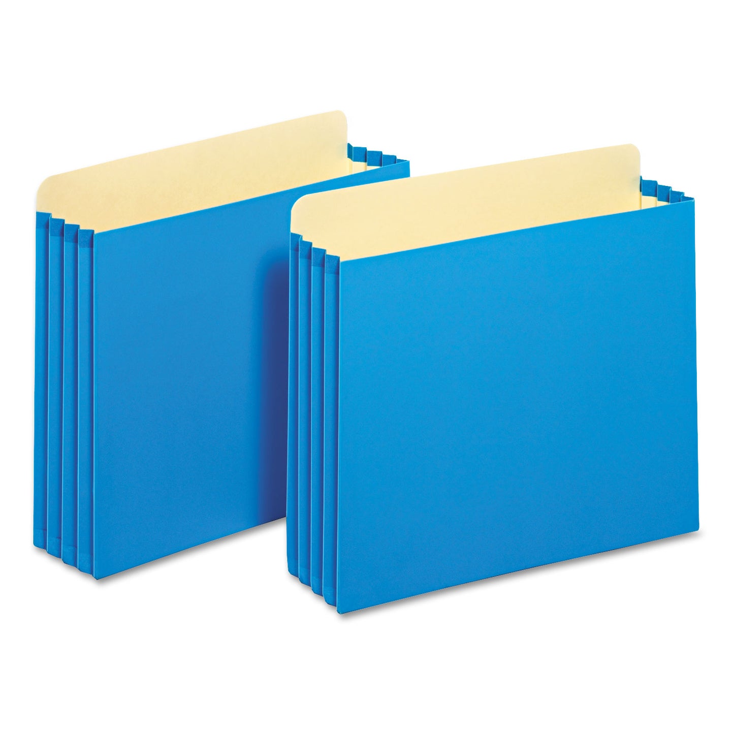 Pendaflex File Cabinet Pockets, 3.5" Expansion, Letter Size, Blue, 10/Box (FC1524PBLU)