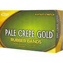 Alliance Rubber 20165 Pale Crepe Gold Rubber Bands - Size #16