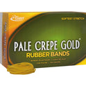 Alliance Rubber 20165 Pale Crepe Gold Rubber Bands - Size #16