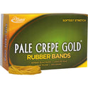 Alliance Rubber 20185 Pale Crepe Gold Rubber Bands - Size #18