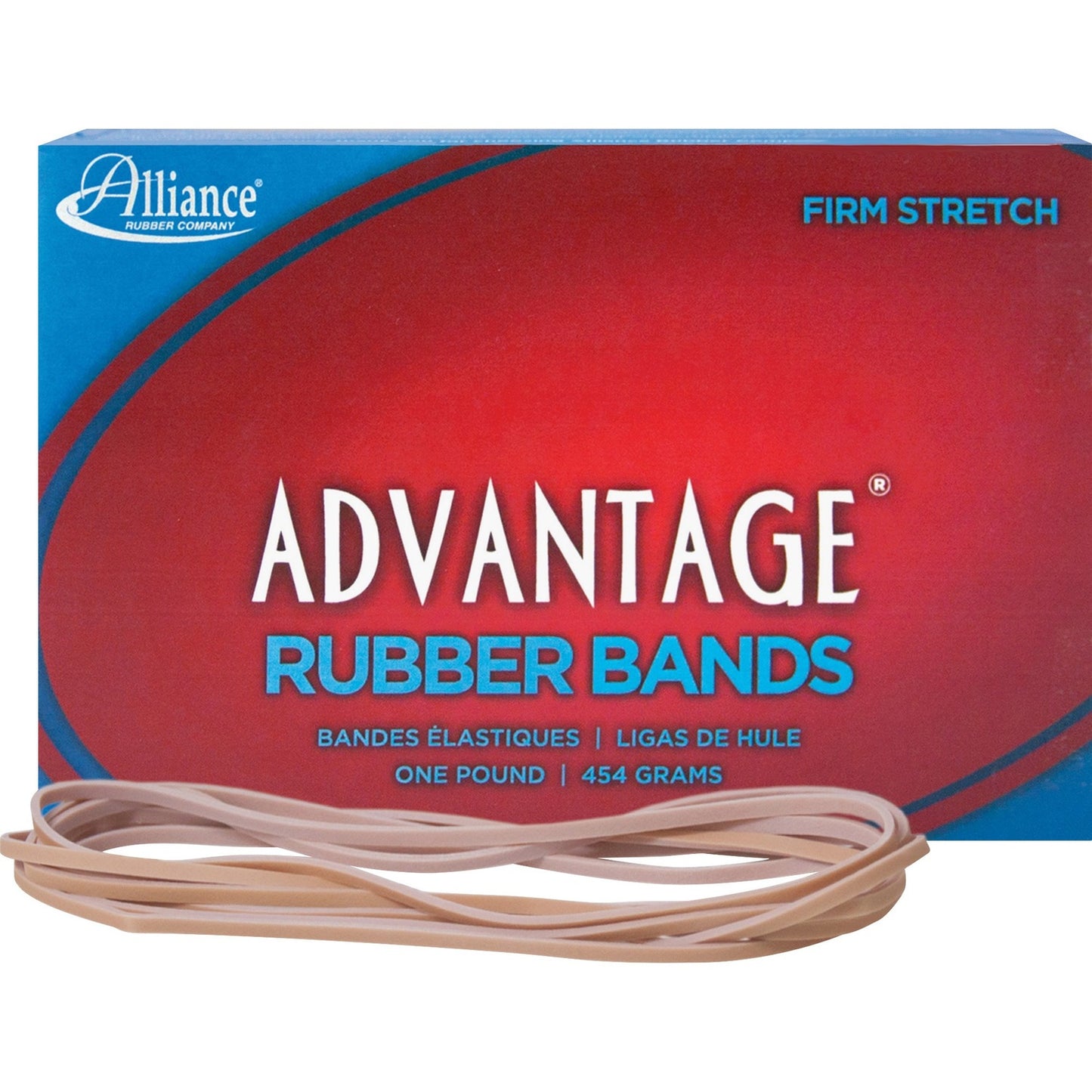 Alliance Rubber 27405 Advantage Rubber Bands - Size #117B