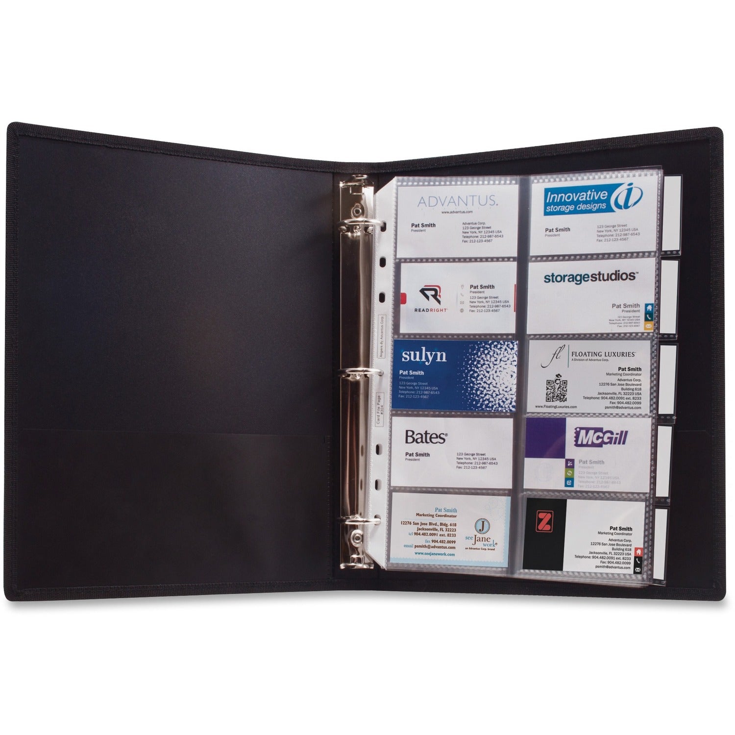 Anglers 3-Ring Business Card Binder (303)