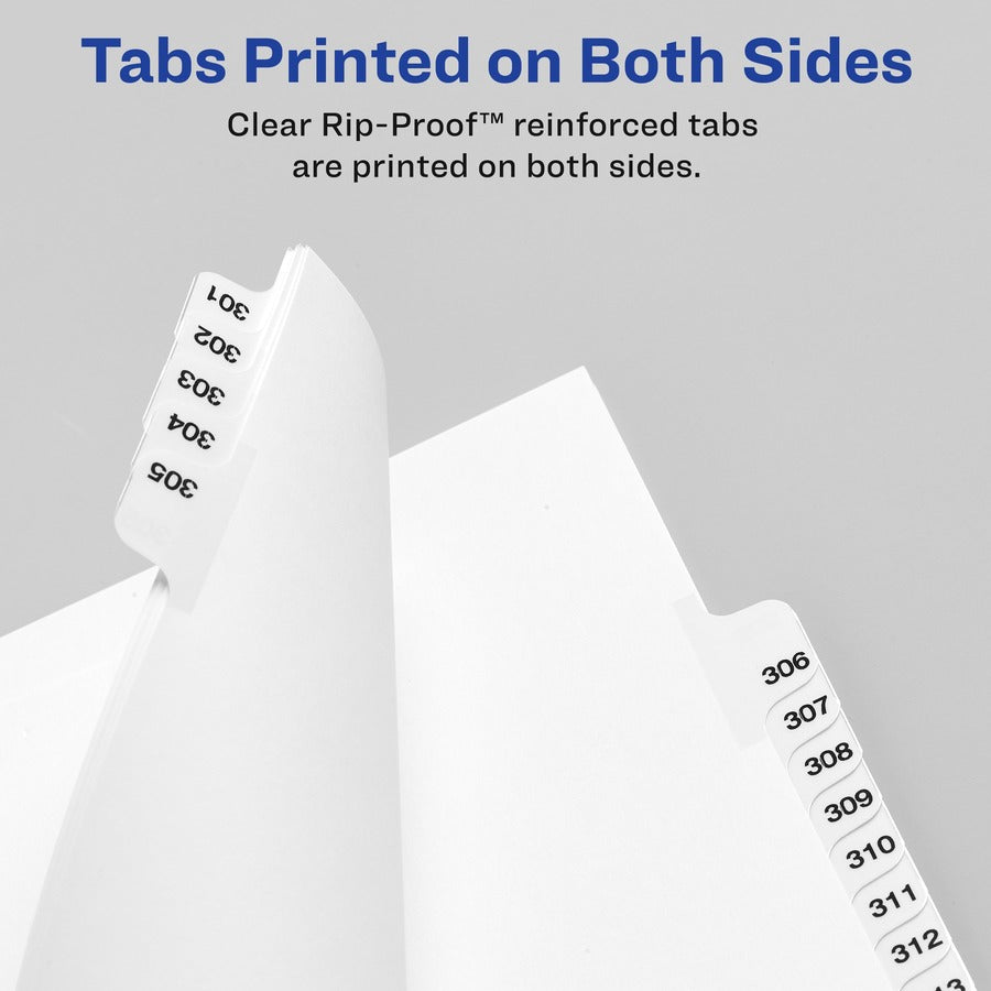  Side Tab Individual Legal Dividers (82432)