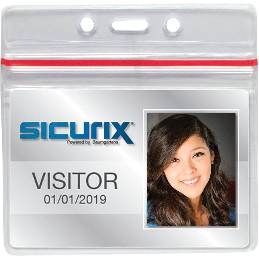 SICURIX Sealable ID Badge Holder (47830)