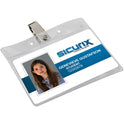 SICURIX Horizontal Badge Holder with Clip (67850)