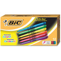 BIC Brite Liner Highlighter, Assorted, 12 Pack (BL11AST)