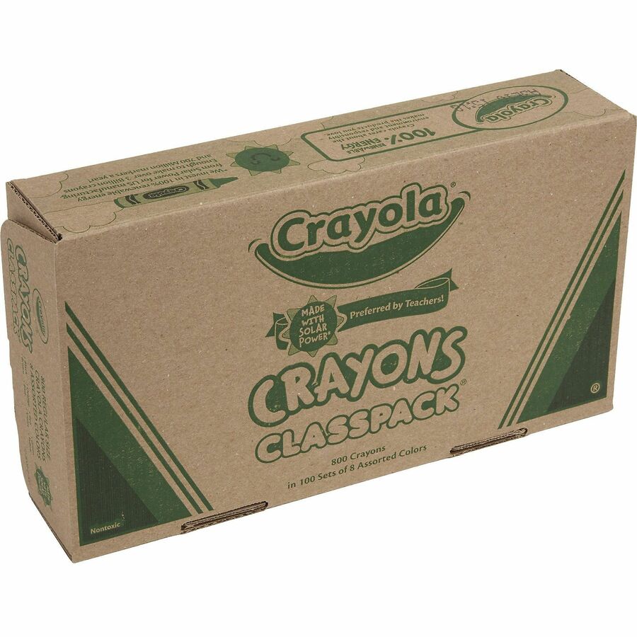 Crayola 8-Color Crayon Classpack (528008)