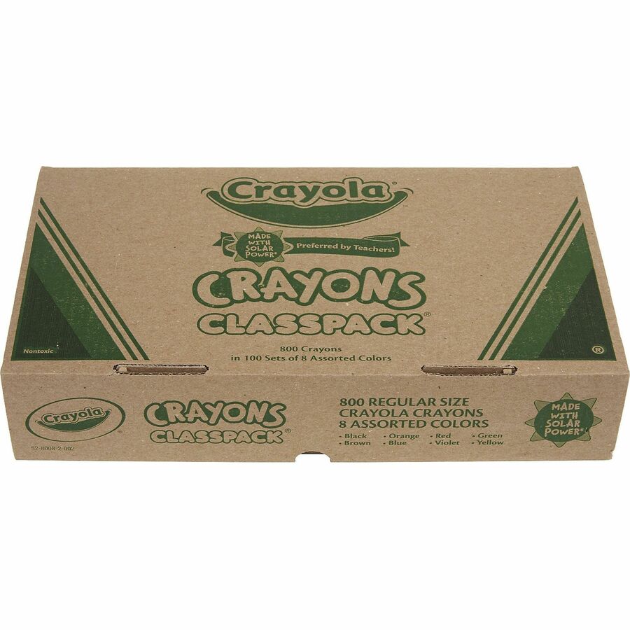 Crayola 8-Color Crayon Classpack (528008)