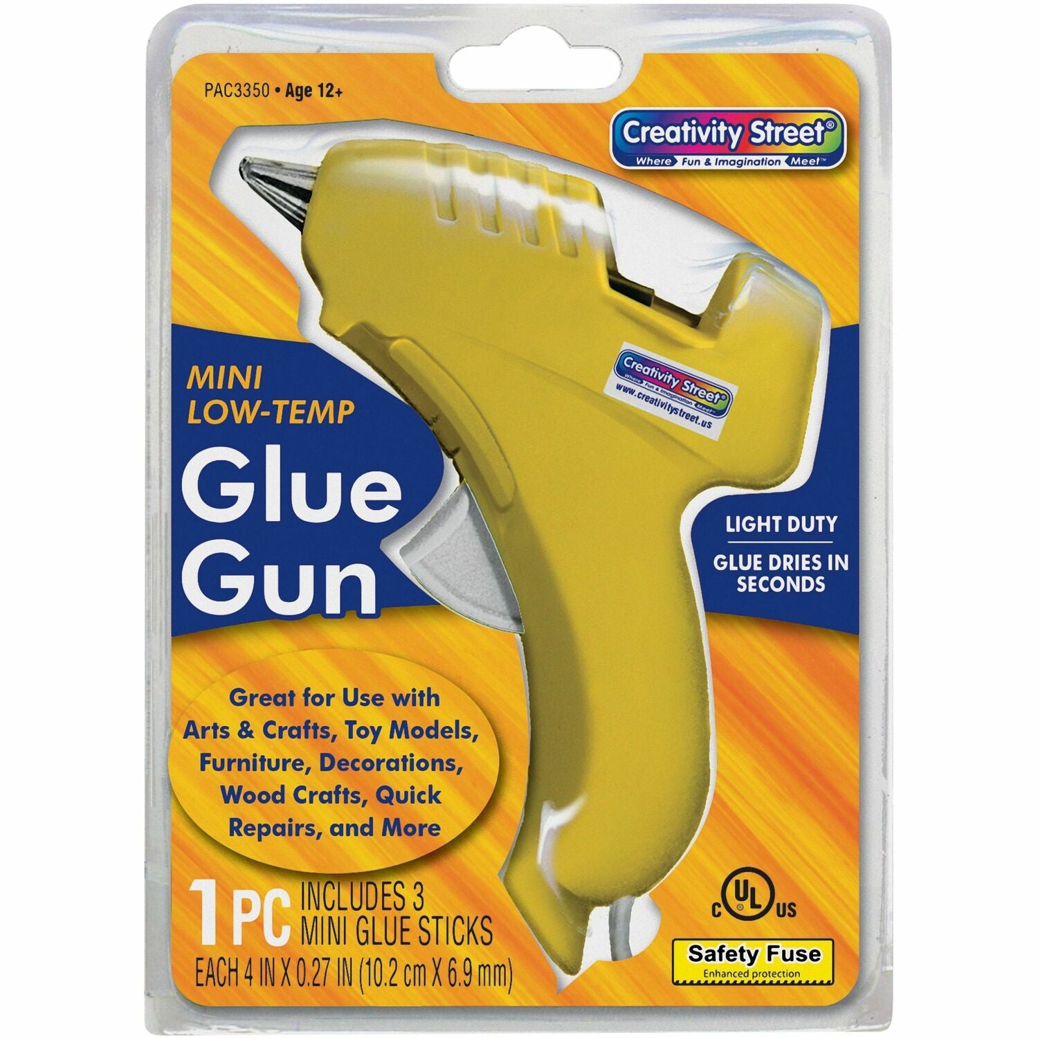 Creativity Street Trigger Style Mini Glue Gun (3350)