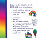 Creativity Street One Pound Felt Sheets (3904)