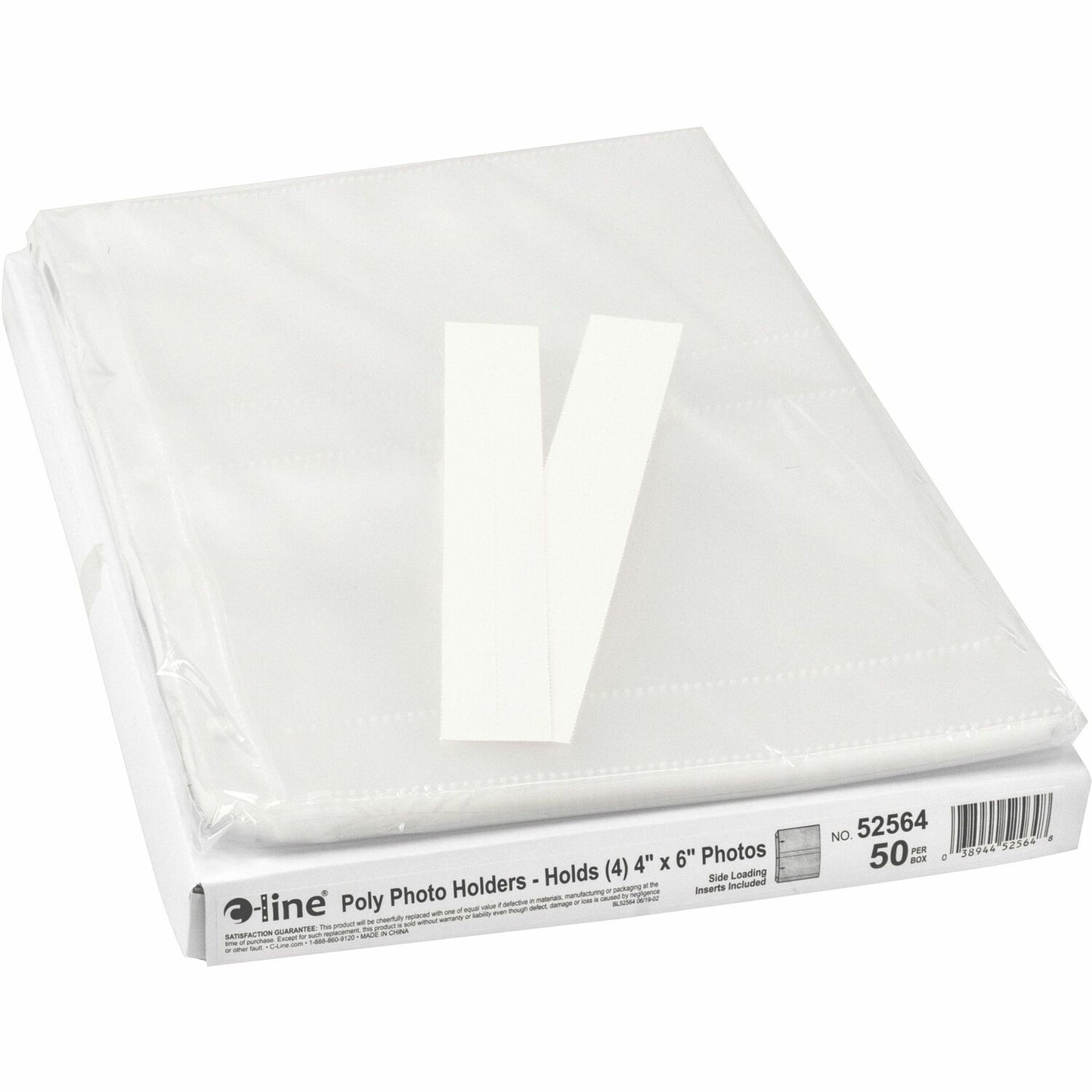 C-Line Ring Binder Photo Storage Pages (52564)