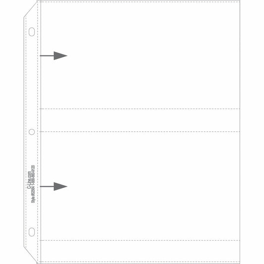 C-Line Ring Binder Photo Storage Pages (52564)