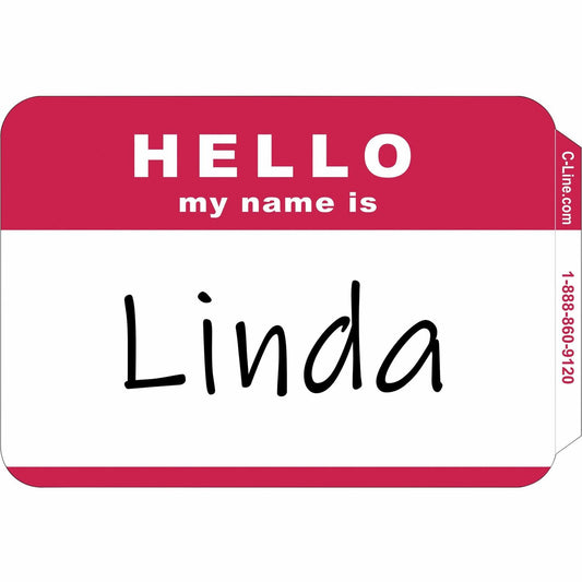 C-Line HELLO my name is... Name Tags (92234)