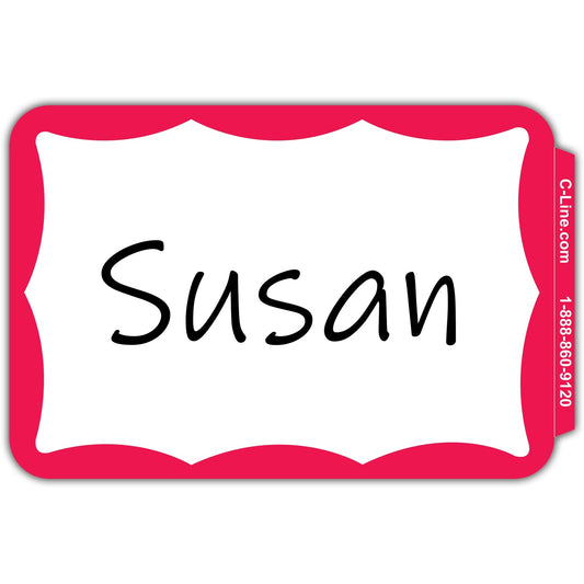 C-Line Self-Adhesive Name Tags (92264)