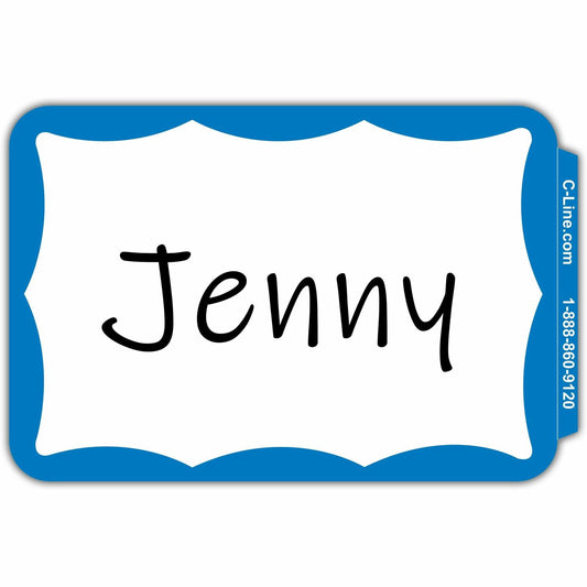 C-Line Self-Adhesive Name Tags (92265)