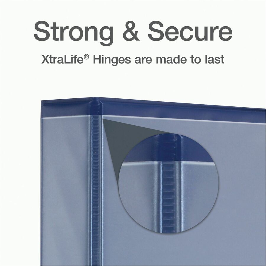 Cardinal Xtralife ClearVue Locking Slant-D Binders (26312)