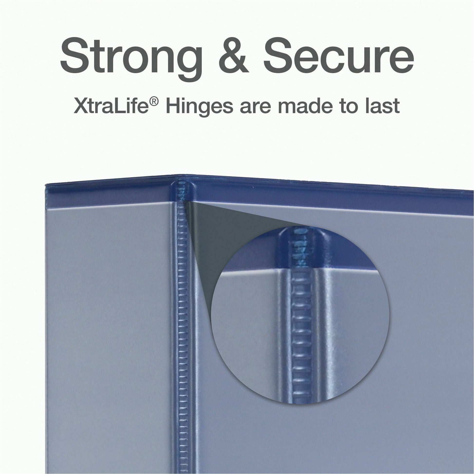 Cardinal Xtralife ClearVue Locking Slant-D Binders (26322)