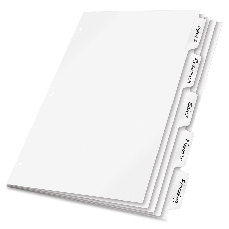 Cardinal Write 'N Erase Mylar Tab Dividers (60506)