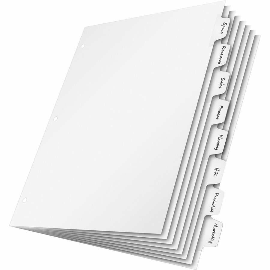 Cardinal Write 'N Erase Mylar Tab Dividers (60806)