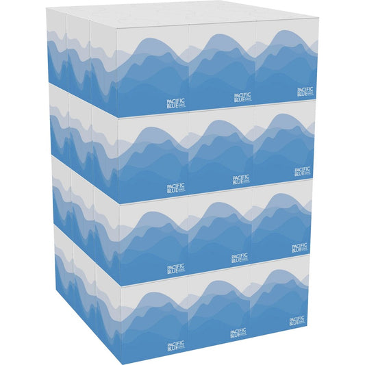 Pacific Blue Select Facial Tissue by GP Pro - Cube Box (46200)