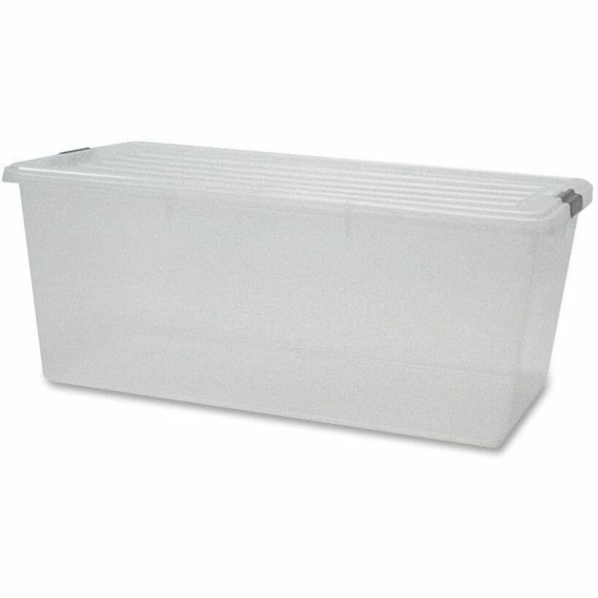 IRIS Clear Storage Boxes with Lids (100201)
