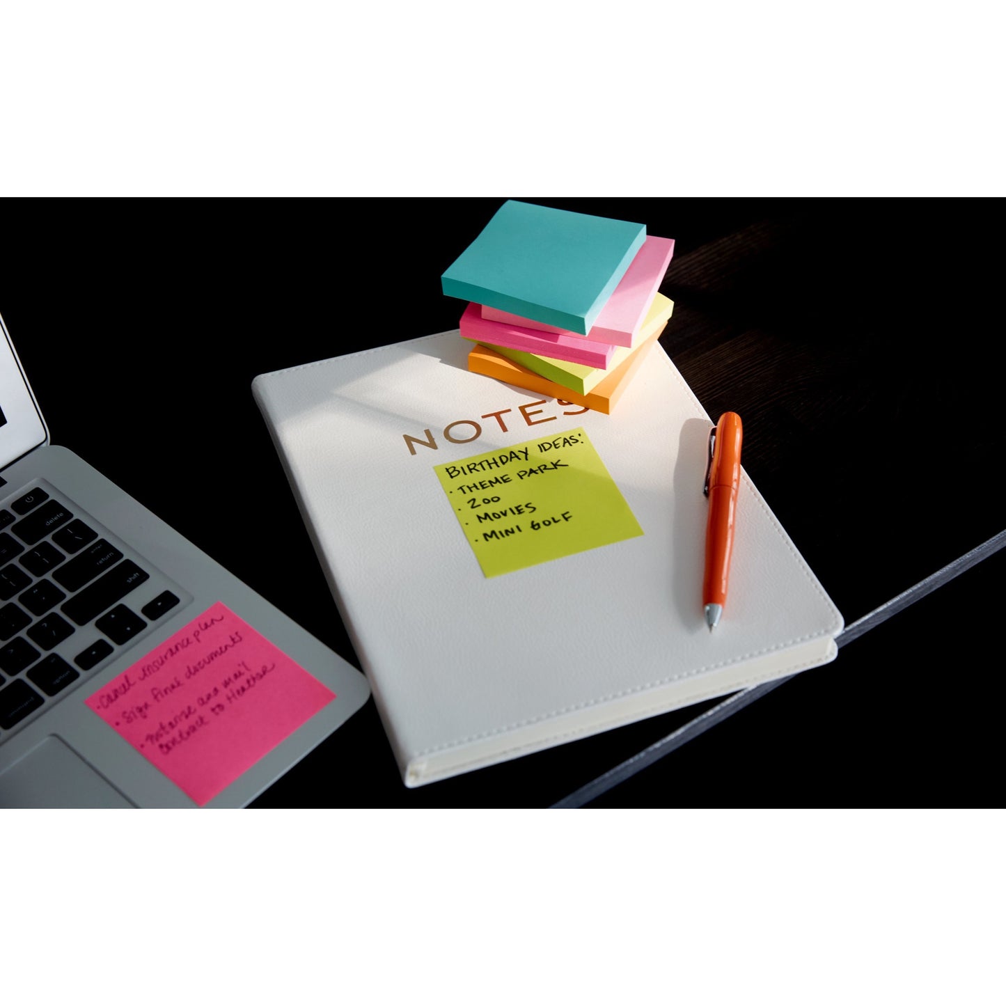  Super Sticky Notes - Supernova Neons Color Collection (3321SSAN)