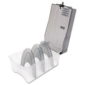 Innovera CD/DVD Storage Case, Holds 150 Discs, Clear/Smoke (39502)