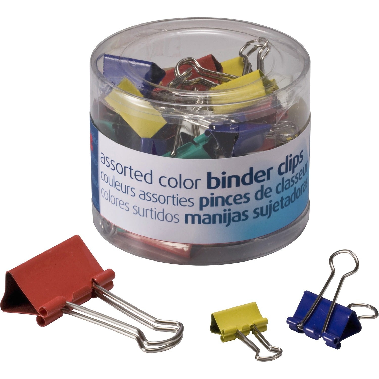 Officemate Binder Clips, Assorted (31026)