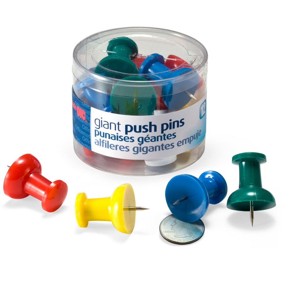 Officemate Giant Push Pins (92902)