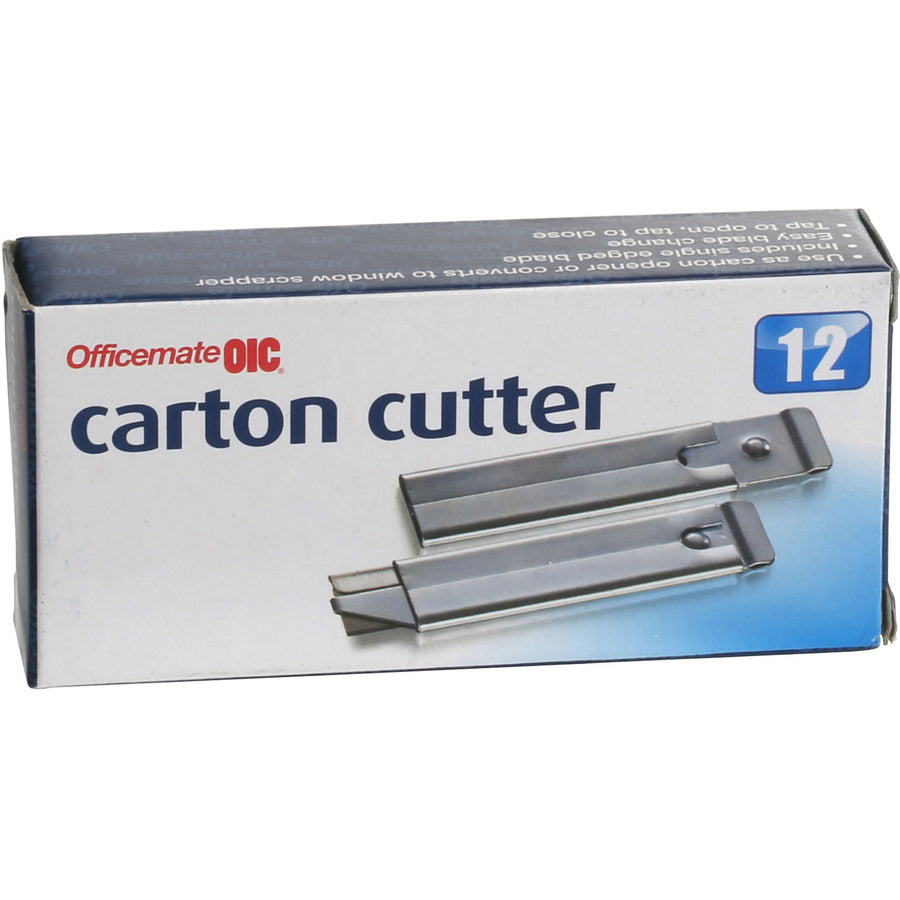 Officemate Single-Sided Razor Blade Carton Cutter (94966)