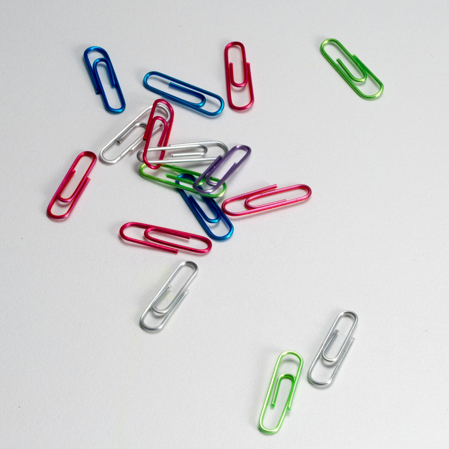 Officemate Translucent #2 Vinyl Paper Clips (97211)